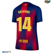 Ženski Nogometni dresi Barcelona Marcus Rashford #14 Domači 2025-26 Kratek Rokav